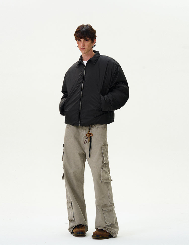 MADWITCH TURN-DOWN COLLAR DOWN JACKET #AY15
