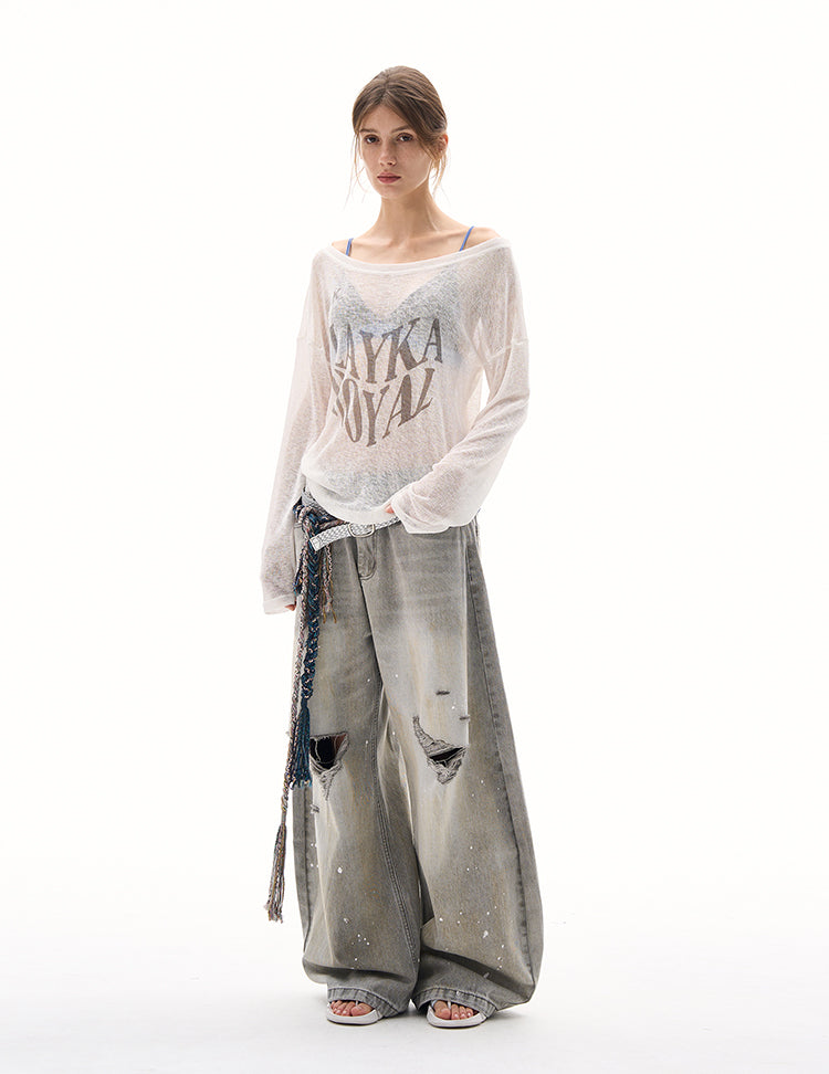 MADWITCH SHEER INSTA-WORTHY TOPS #TX295