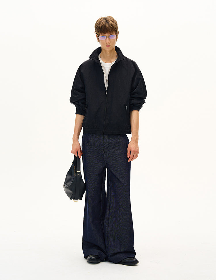 MADWITCH UNISEX ELEVATED STAND COLLAR JACKET #0254