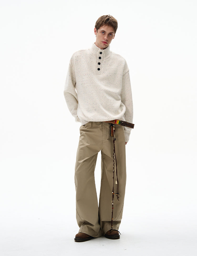 MADWITCH UNISEX TURTLENECK KNIT SWEATER #AB1093
