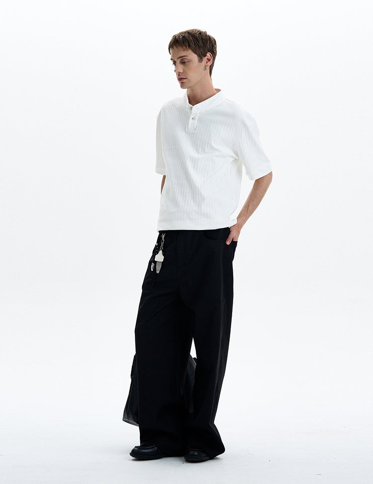 MADWITCH HENLEY NECK SHORT SLEEVE #G1343