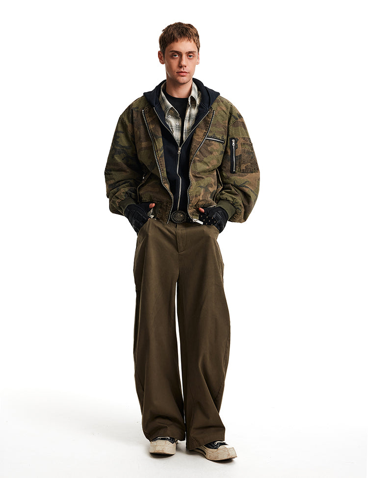 MADWITCH FAUX CAMO JACKET #AW25093