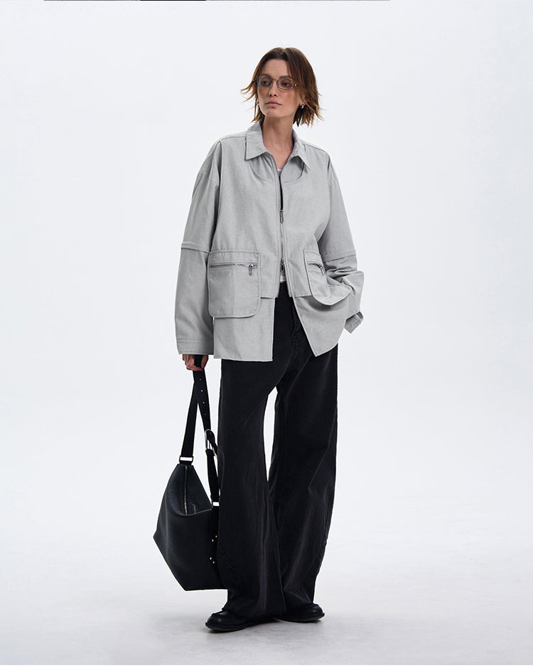 MADWITCH DECONSTRUCTED DESIGN JACKET #W218