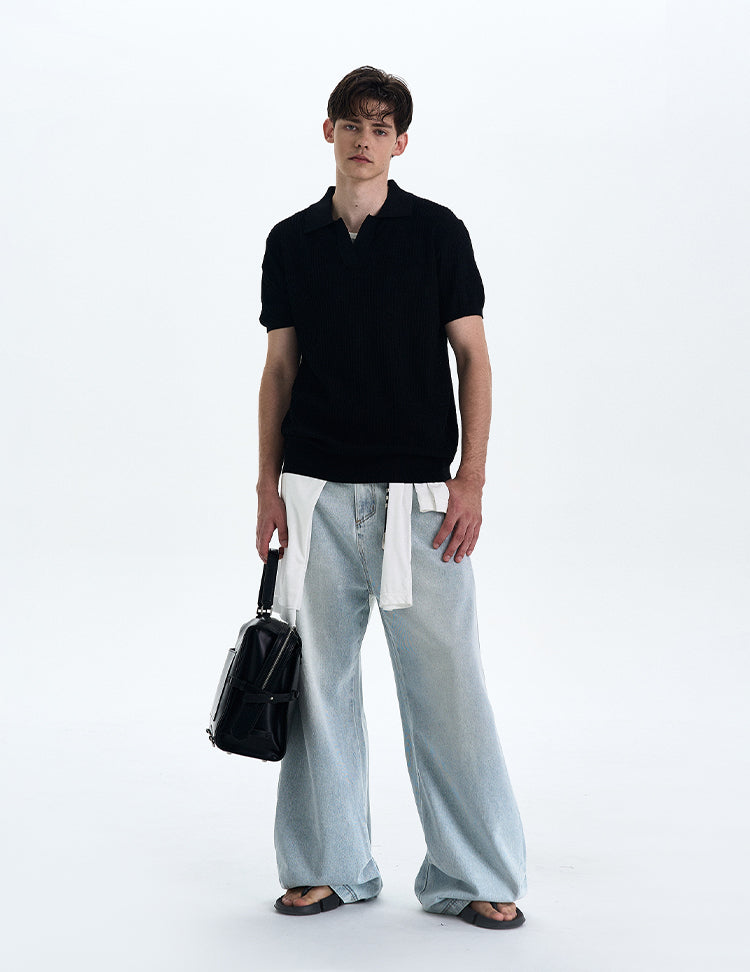 MADWITCH KNIT SHORT SLEEVE #DD3328