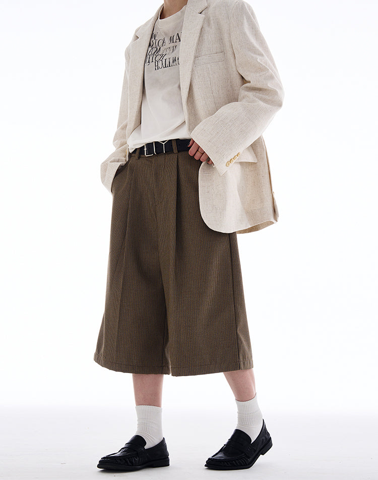 MADWITCH VINTAGE OLD MONEY STYLE SHORTS #L803