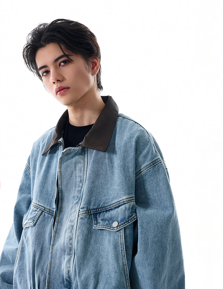 MADWITCH DENIM WORK JACKET #RW151