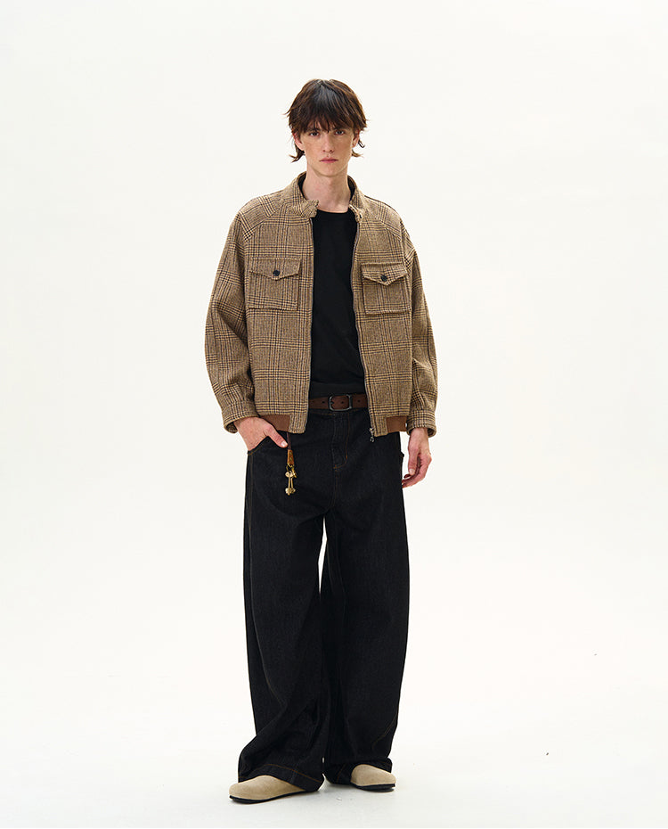MADWITCH VINTAGE WOOL COAT #G952