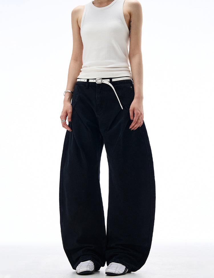MADWITCH CLEANFIT PLEATED CARGO PANTS #AB1027