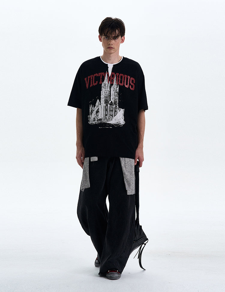 MADWITCH CREATIVE LAYERED TEE #990363