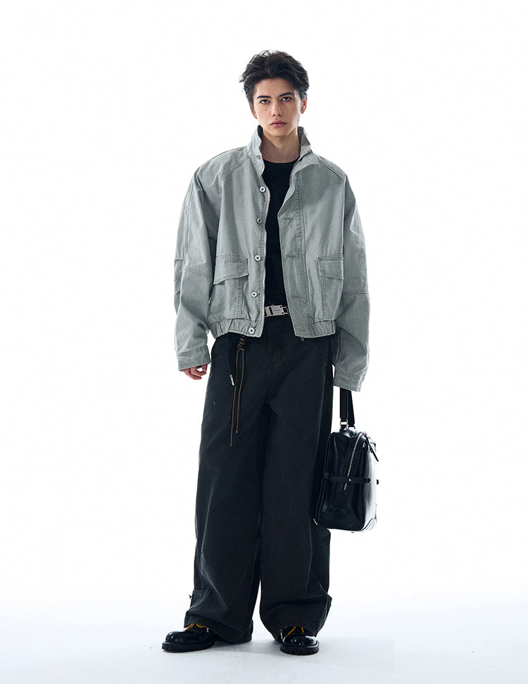 MADWITCH VINTAGE SHORT OLD JACKET #Z5255