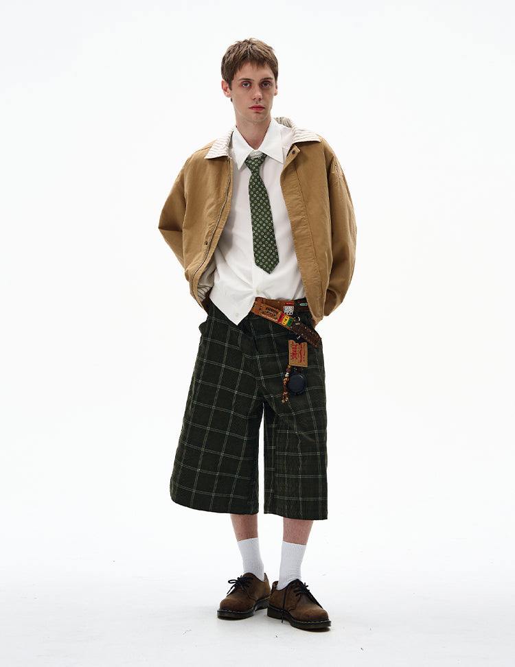 MADWITCH EARLY FALL CROPPED FLIGHT JACKET #UTU025