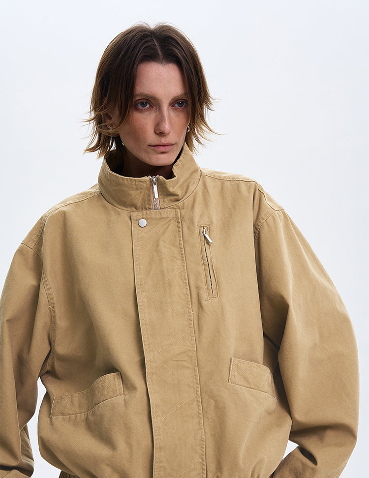 MADWITCH CROPPED AIR FORCE JACKET #171-1