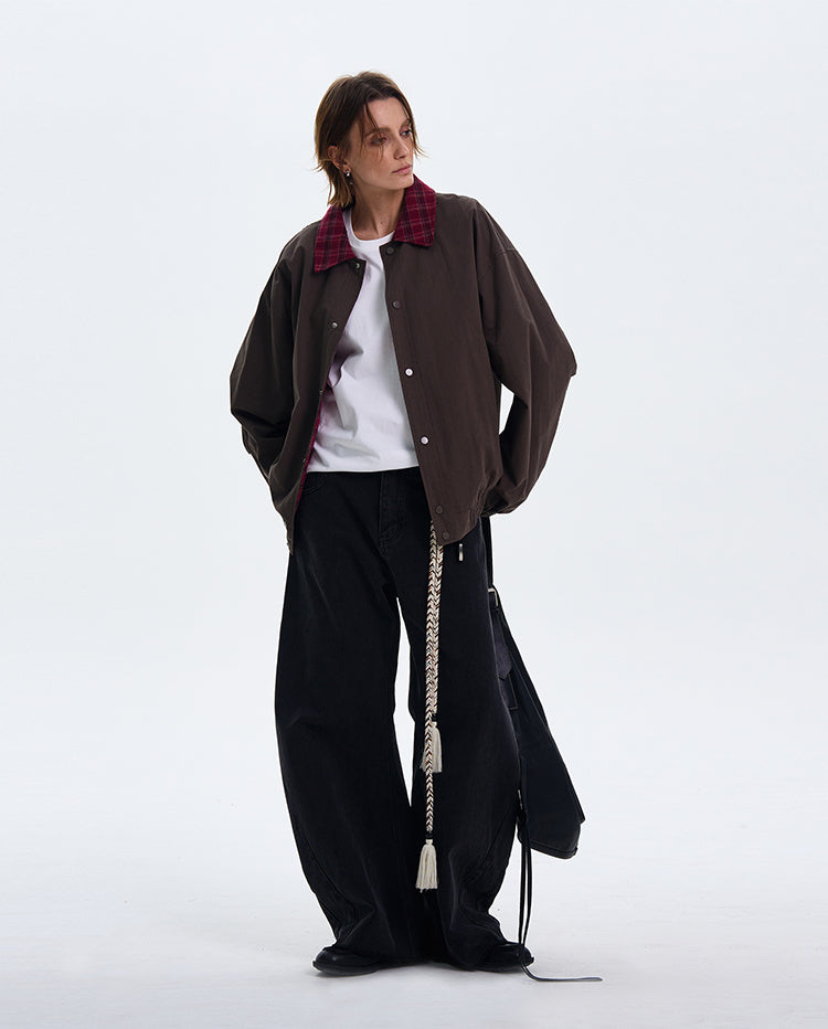 MADWITCH PLAID WORKWEAR JACKET #N1353