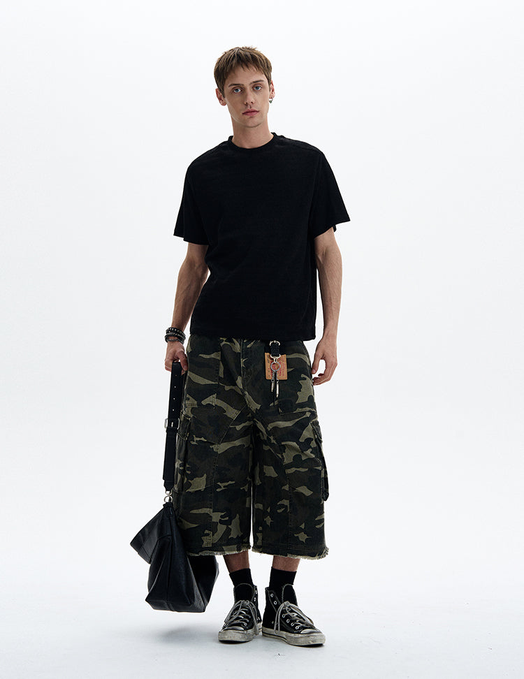 MADWITCH KNIT SHORT SLEEVE TEE #25050