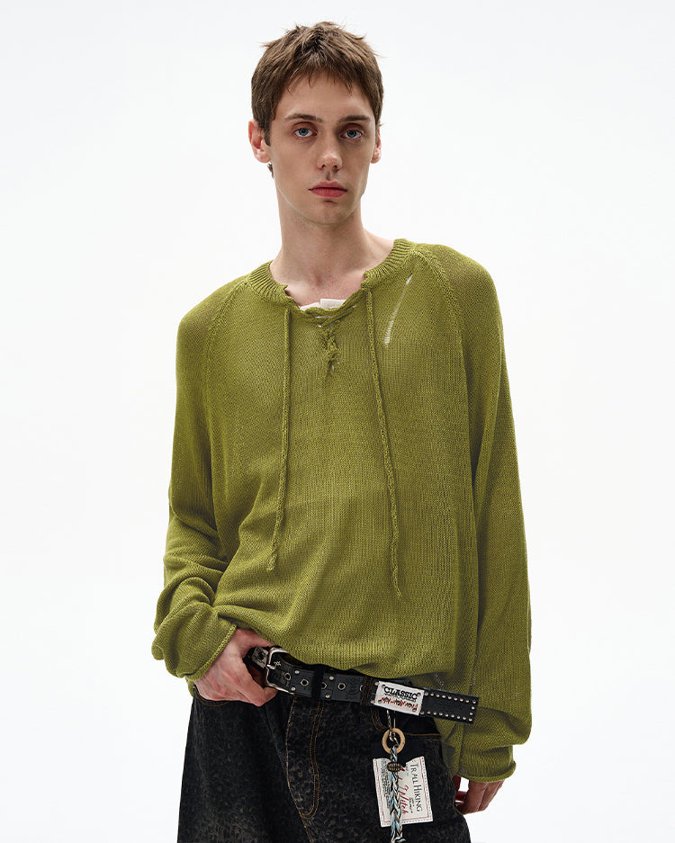 MADWITCH UNISEX EARLY FALL KNIT LONG SLEEVE #MY001-S