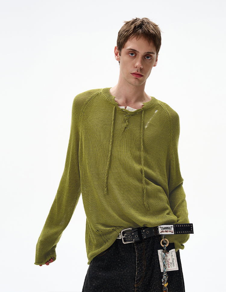 MADWITCH UNISEX EARLY FALL KNIT LONG SLEEVE #MY001-S