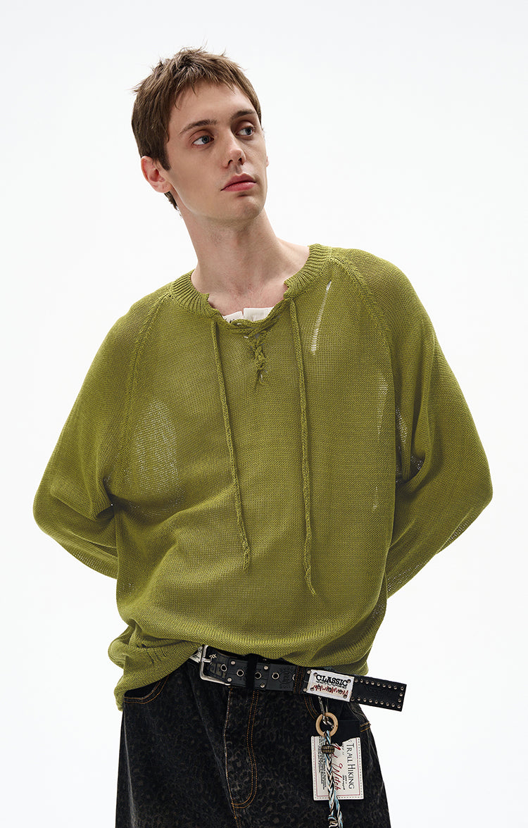 MADWITCH UNISEX EARLY FALL KNIT LONG SLEEVE #MY001-S