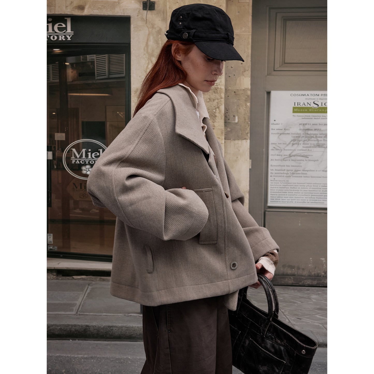 MADWITCH OLD MONEY WOOL COAT #2717