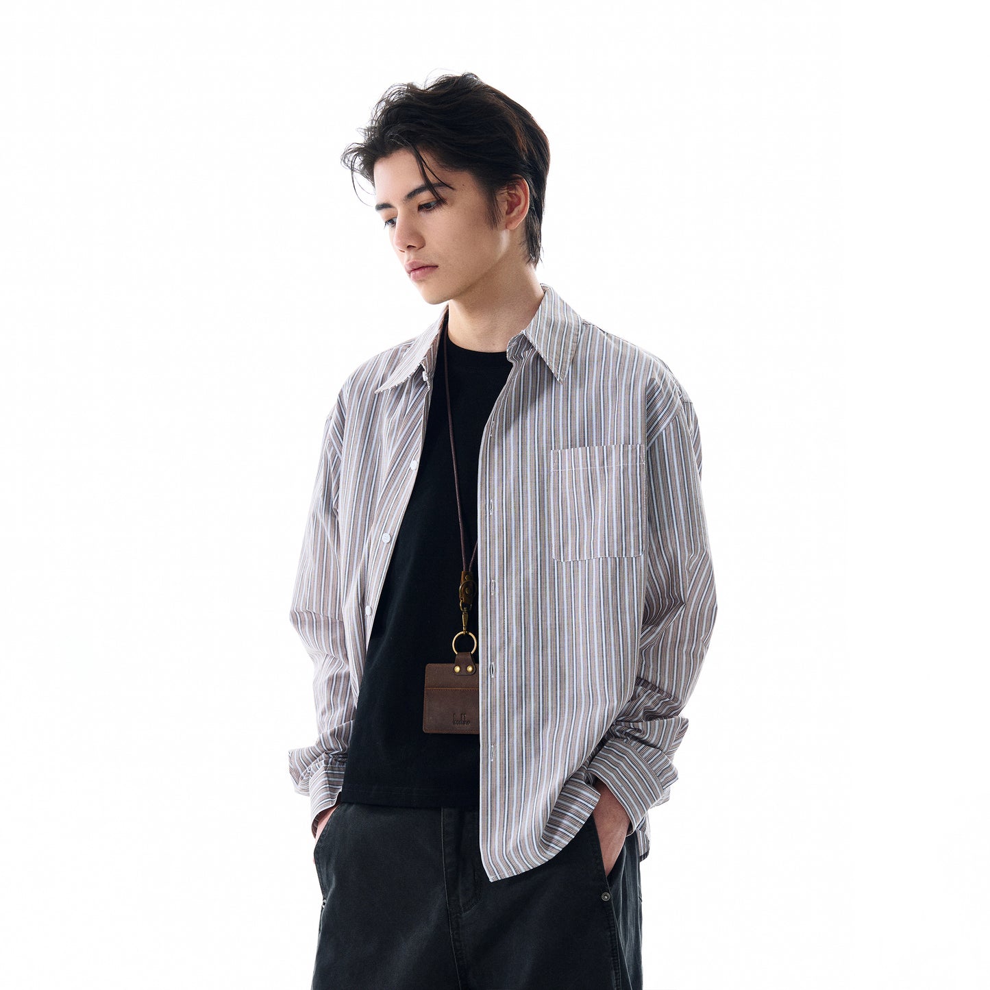 MADWITCH CLEANFIT STRIPED SHIRT #RC158