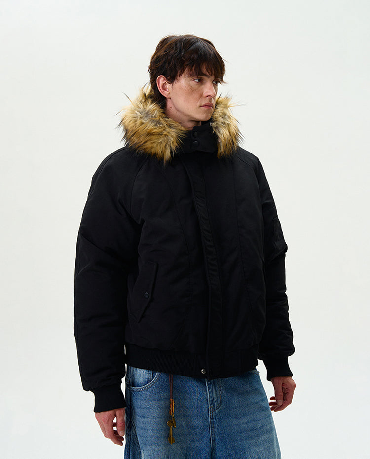 MADWITCH WINTER HOODED COAT #R9076