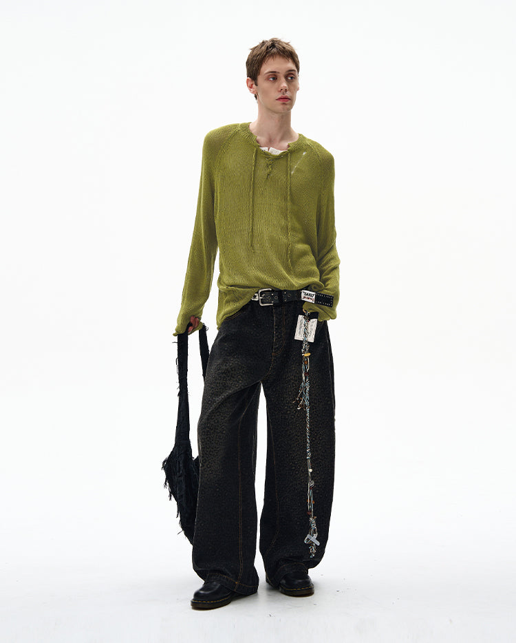 MADWITCH UNISEX EARLY FALL KNIT LONG SLEEVE #MY001-S