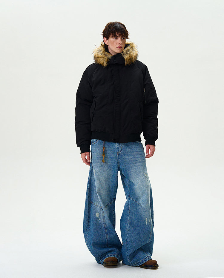 MADWITCH WINTER HOODED COAT #R9076