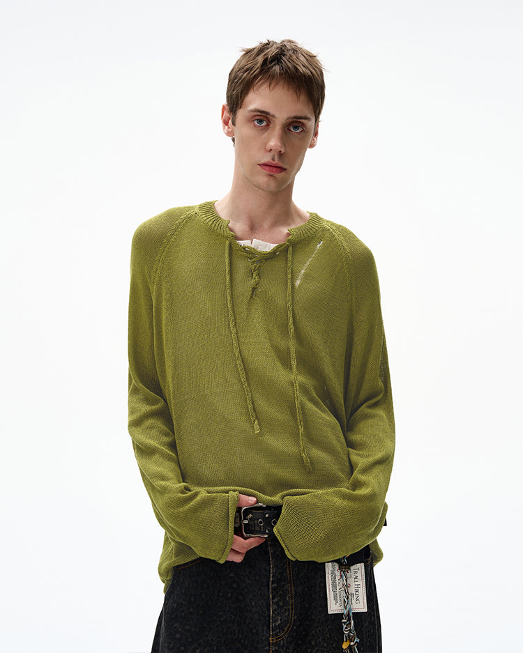 MADWITCH UNISEX EARLY FALL KNIT LONG SLEEVE #MY001-S