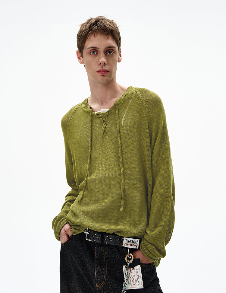 MADWITCH UNISEX EARLY FALL KNIT LONG SLEEVE #MY001-S