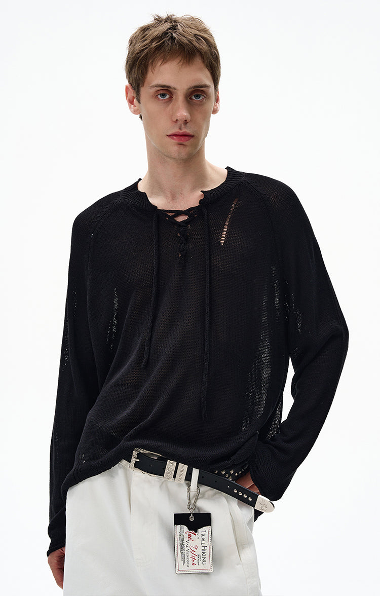 MADWITCH UNISEX EARLY FALL KNIT LONG SLEEVE #MY001-S