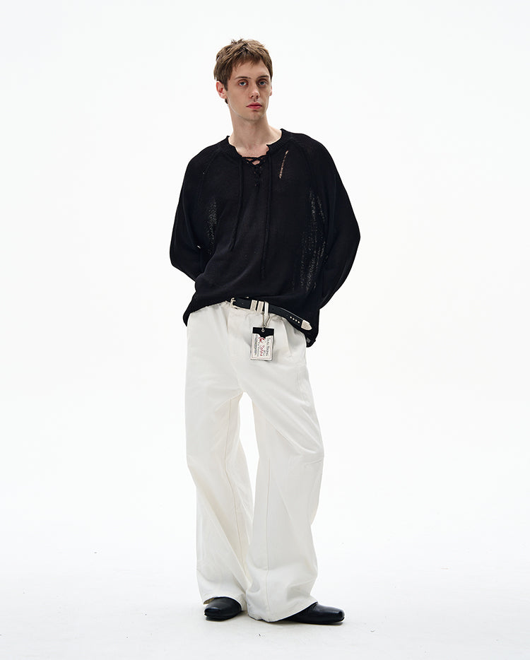 MADWITCH UNISEX EARLY FALL KNIT LONG SLEEVE #MY001-S