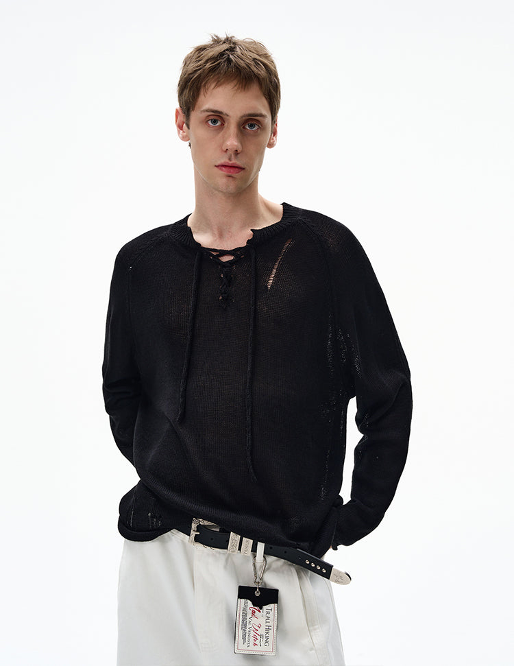 MADWITCH UNISEX EARLY FALL KNIT LONG SLEEVE #MY001-S