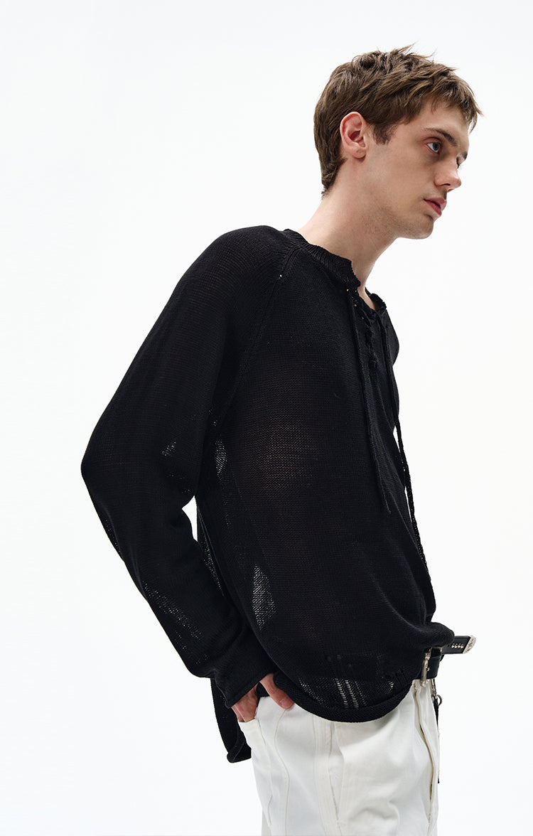MADWITCH UNISEX EARLY FALL KNIT LONG SLEEVE #MY001-S