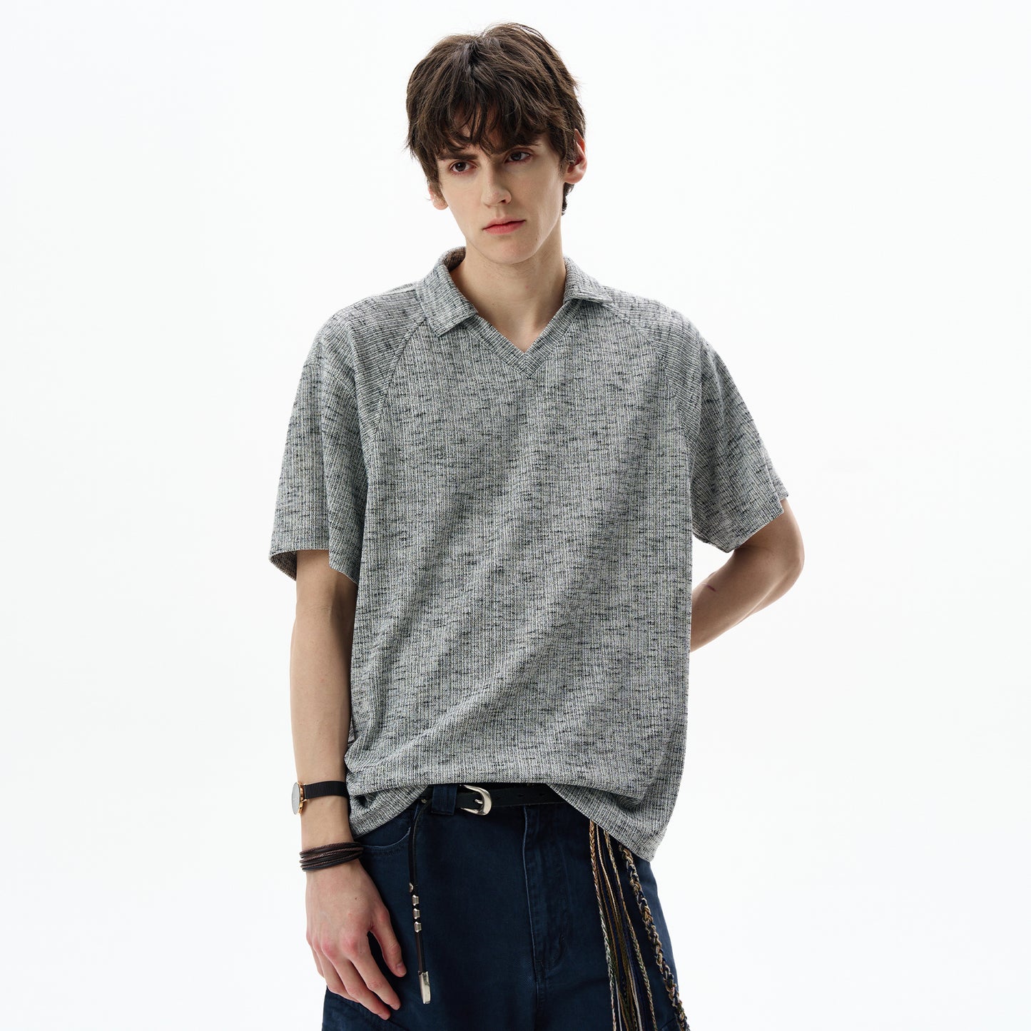 MADWITCH SOFT KNIT TEE #180825