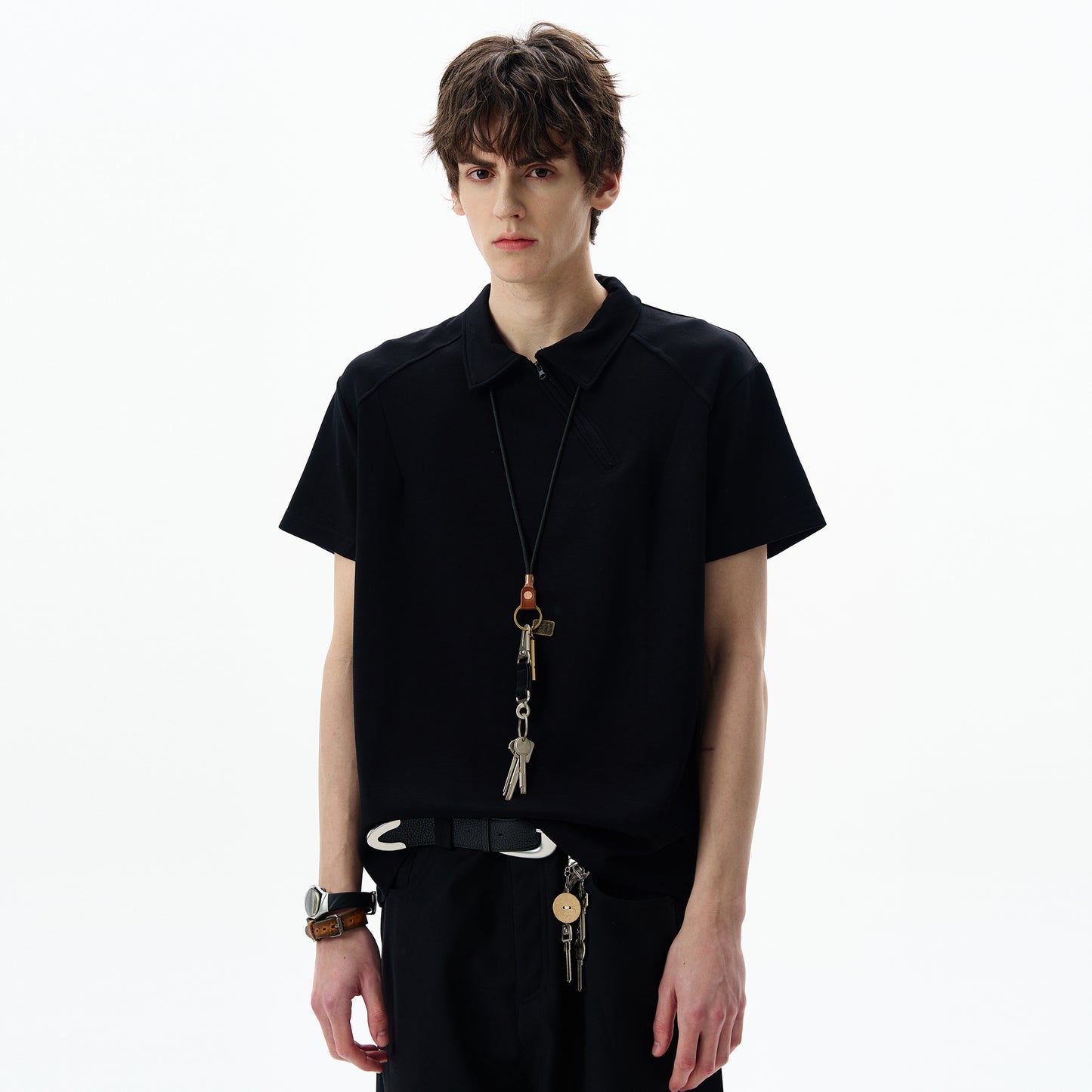 MADWITCH DECONSTRUCTED GRAPHIC TEE #A196