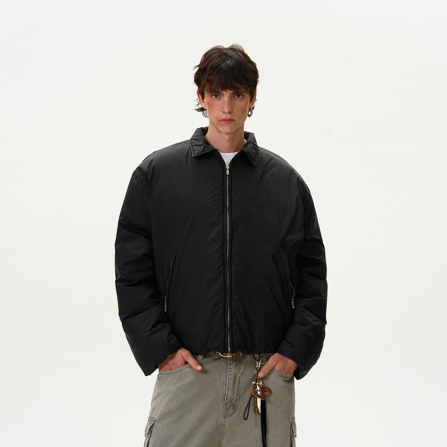 MADWITCH TURN-DOWN COLLAR DOWN JACKET #AY15