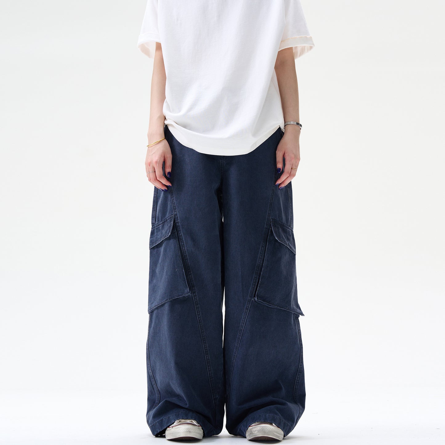 MADWITCH BIG POCKET CARGO PANTS #WHOA049
