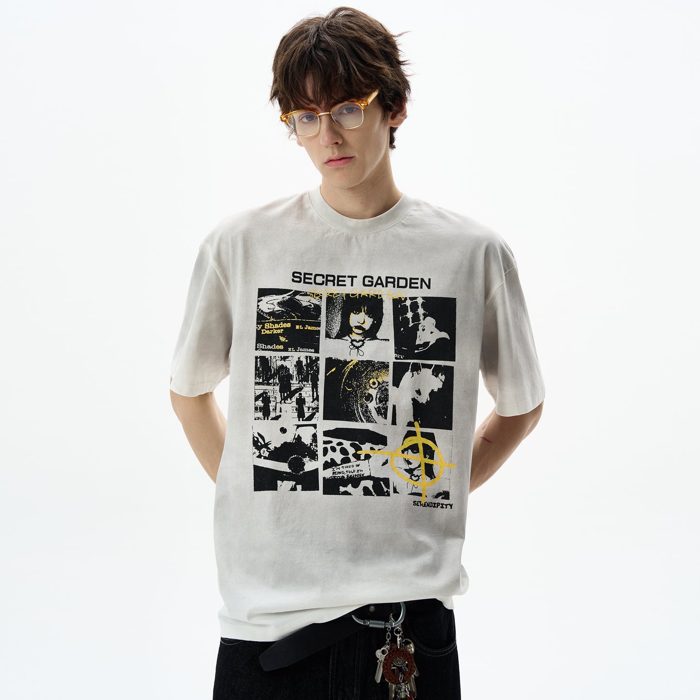 MADWITCH URBAN PRINTED TSHIRT #22640C25