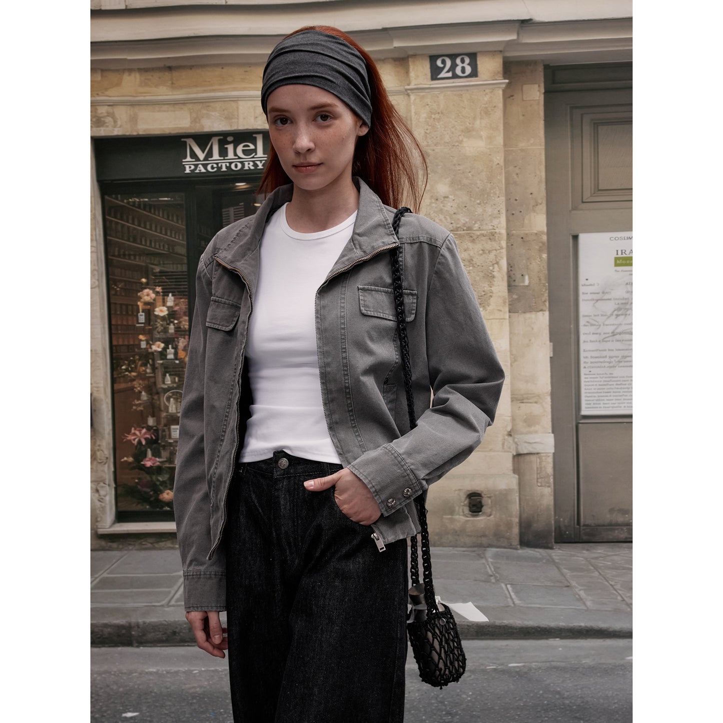 MADWITCH SLIMMING CROP WORKWEAR #C270Q25