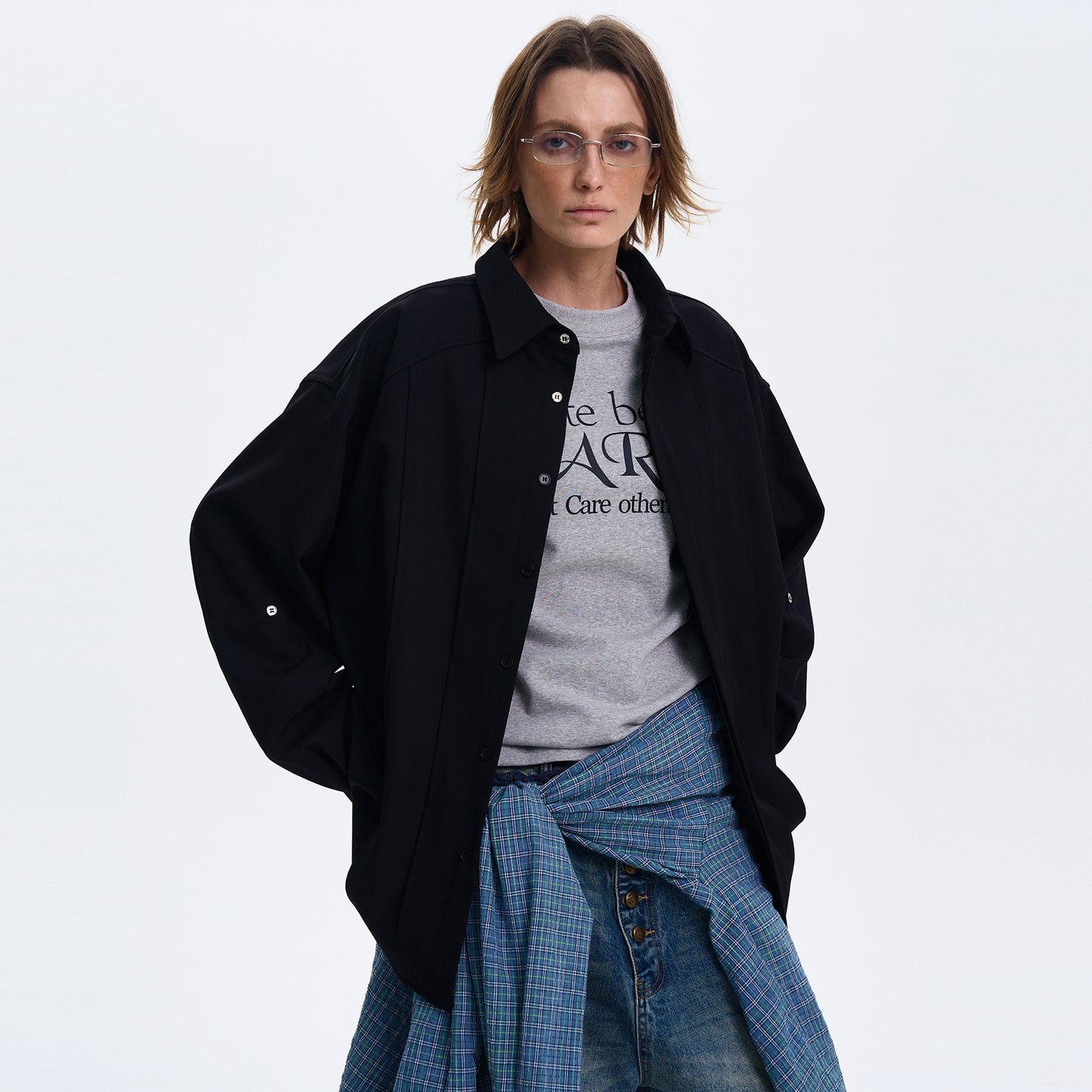 MADWITCH LOOSE-FIT SHIRT JACKET #880196
