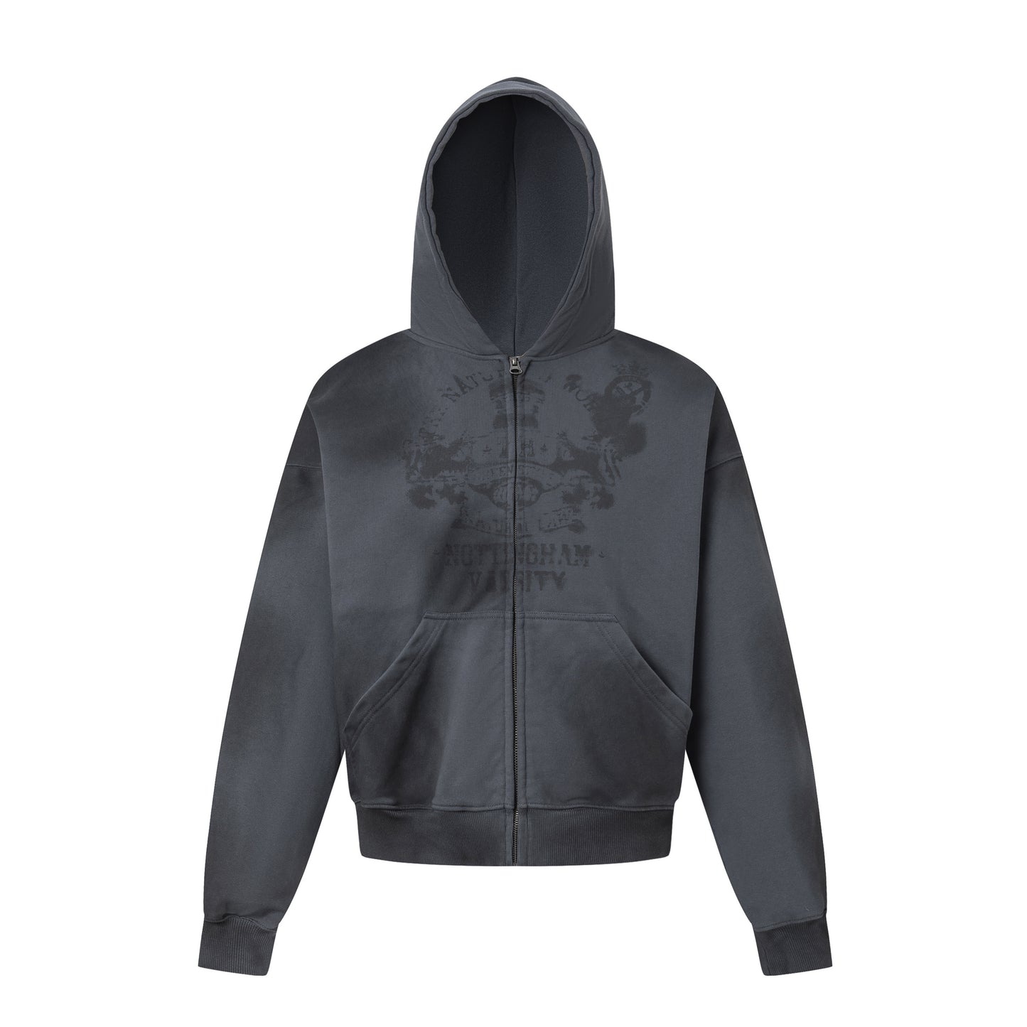 MADWITCH GRUNGE ZIP HOOD #27413