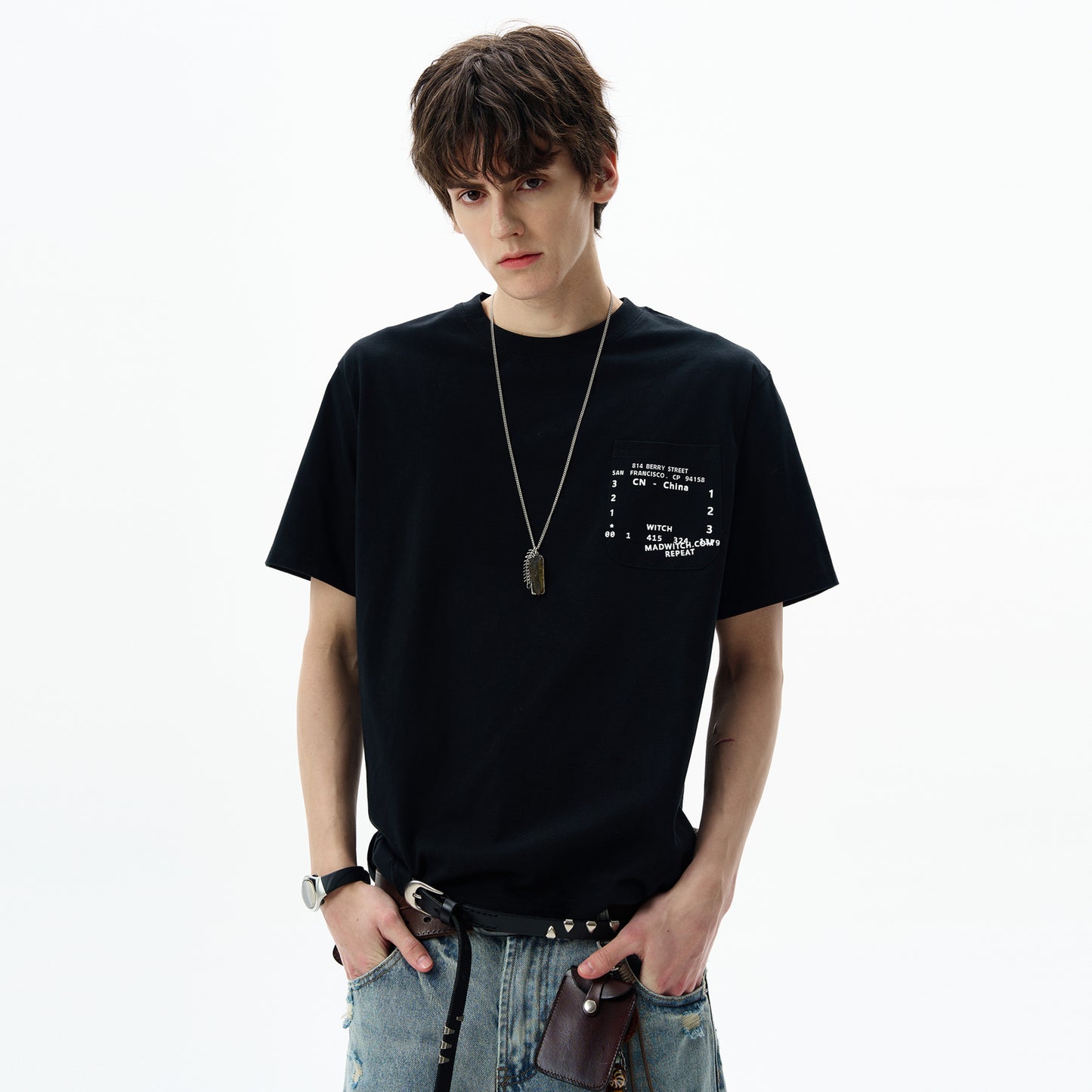 MADWITCH ORIGINAL MINIMALIST TEE #MD4199