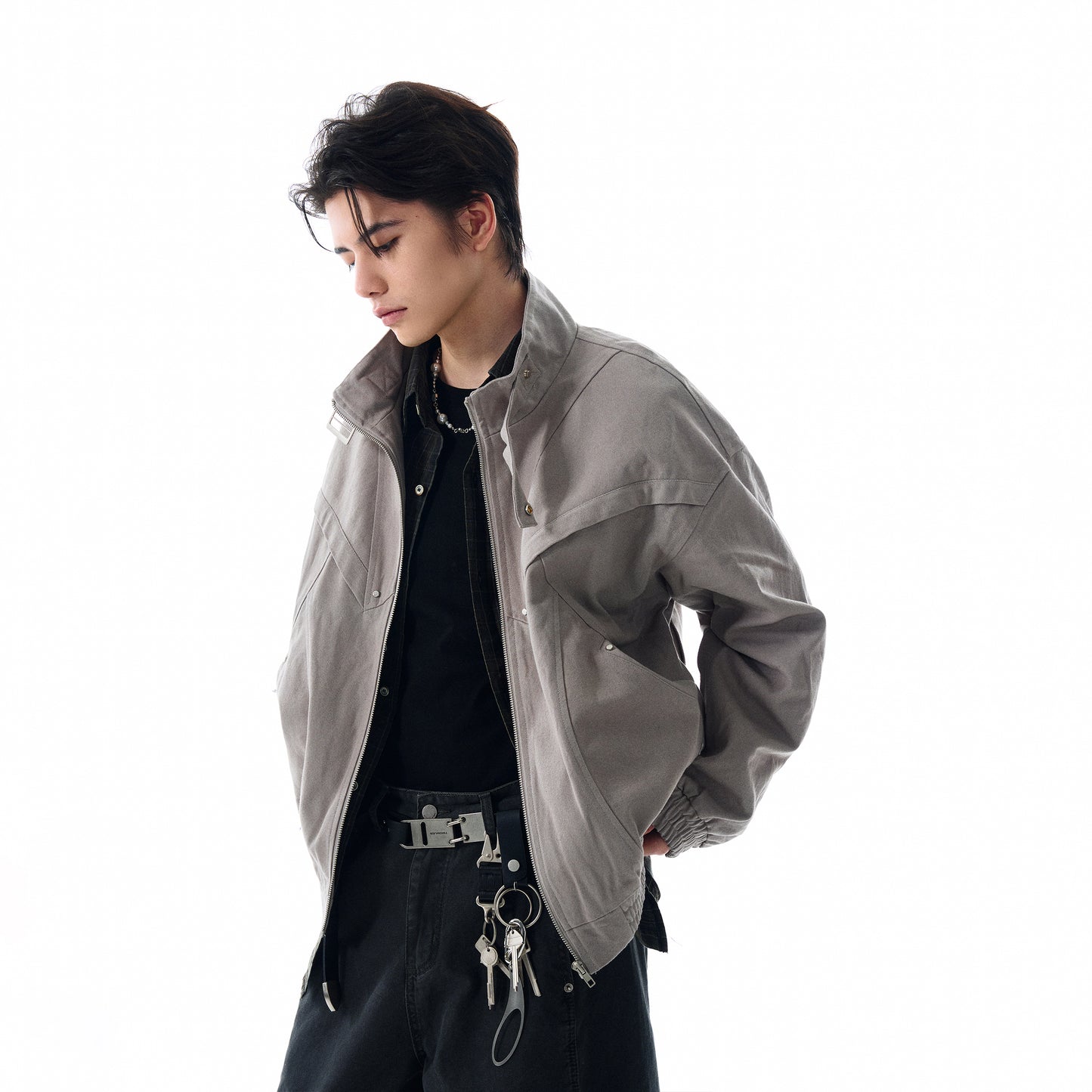 MADWITCH DECONSTRUCTED WORKWEAR JACKET #BE23