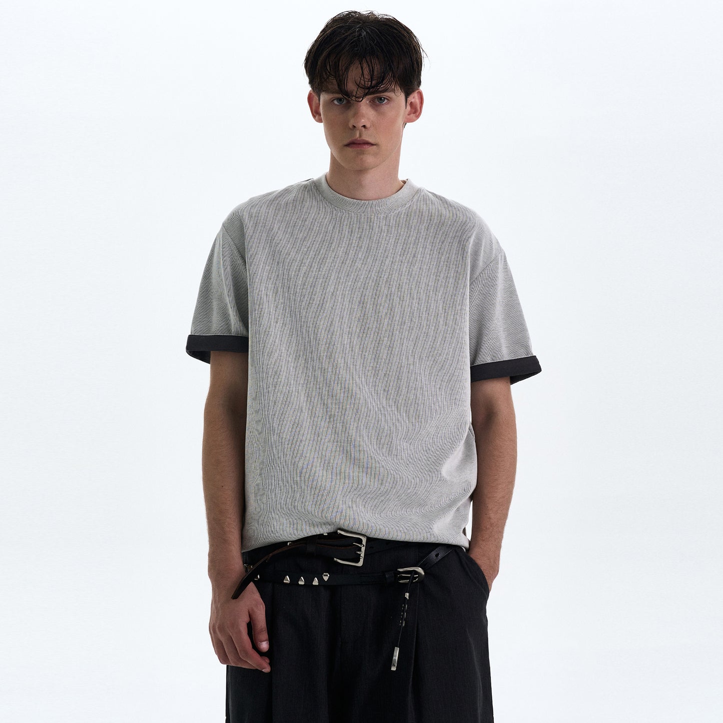 MADWITCH COLOR BLOCK SHORT TEE #C1980C25