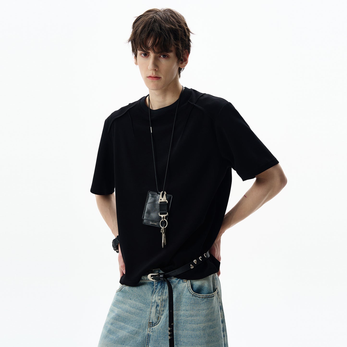 MADWITCH OVERSIZED COTTON TSHIRT #H29