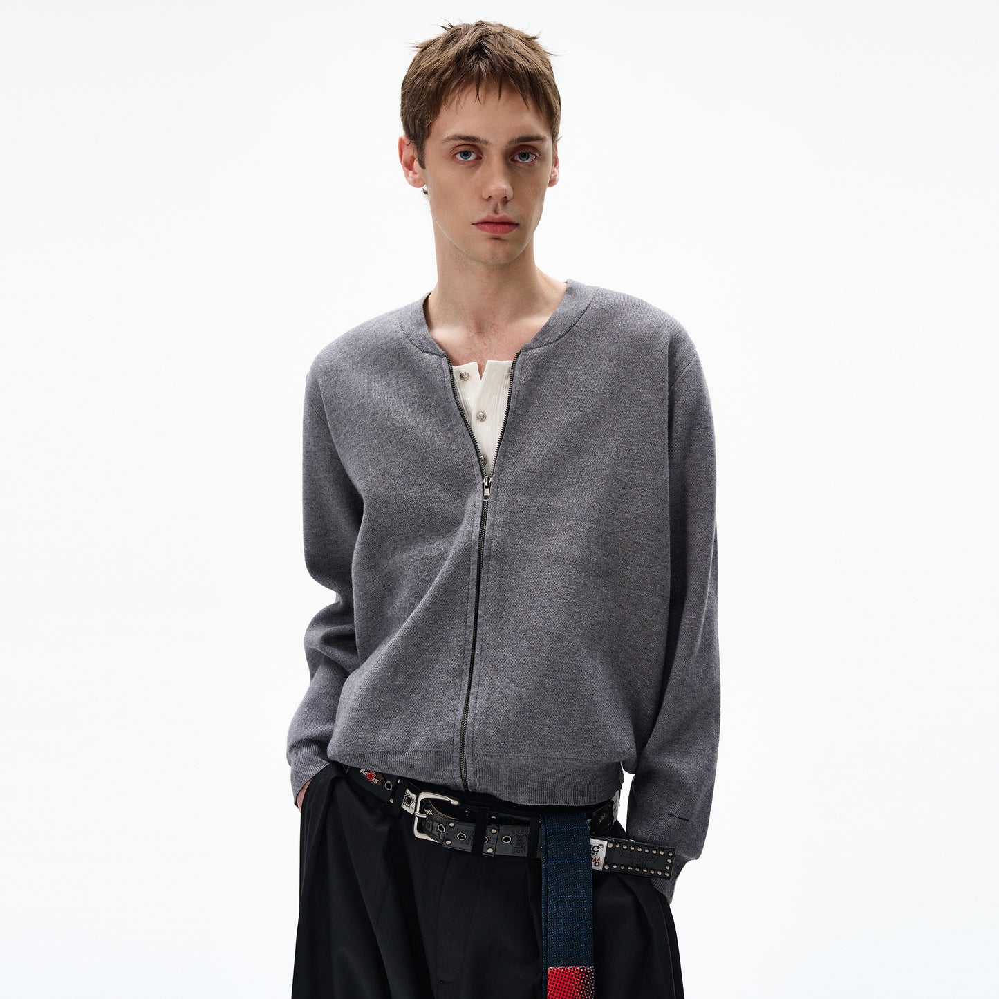 MADWITCH UNISEX KNIT CARDIGAN JACKET #N1571