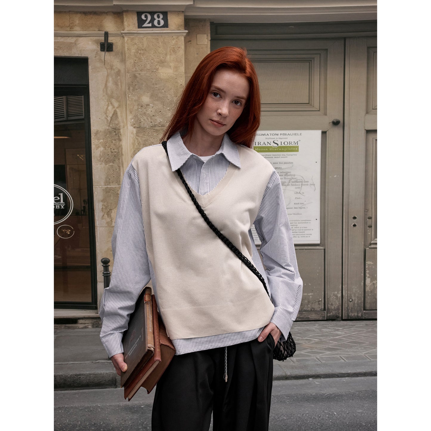 MADWITCH CASUAL PANELED SHIRT #RC87