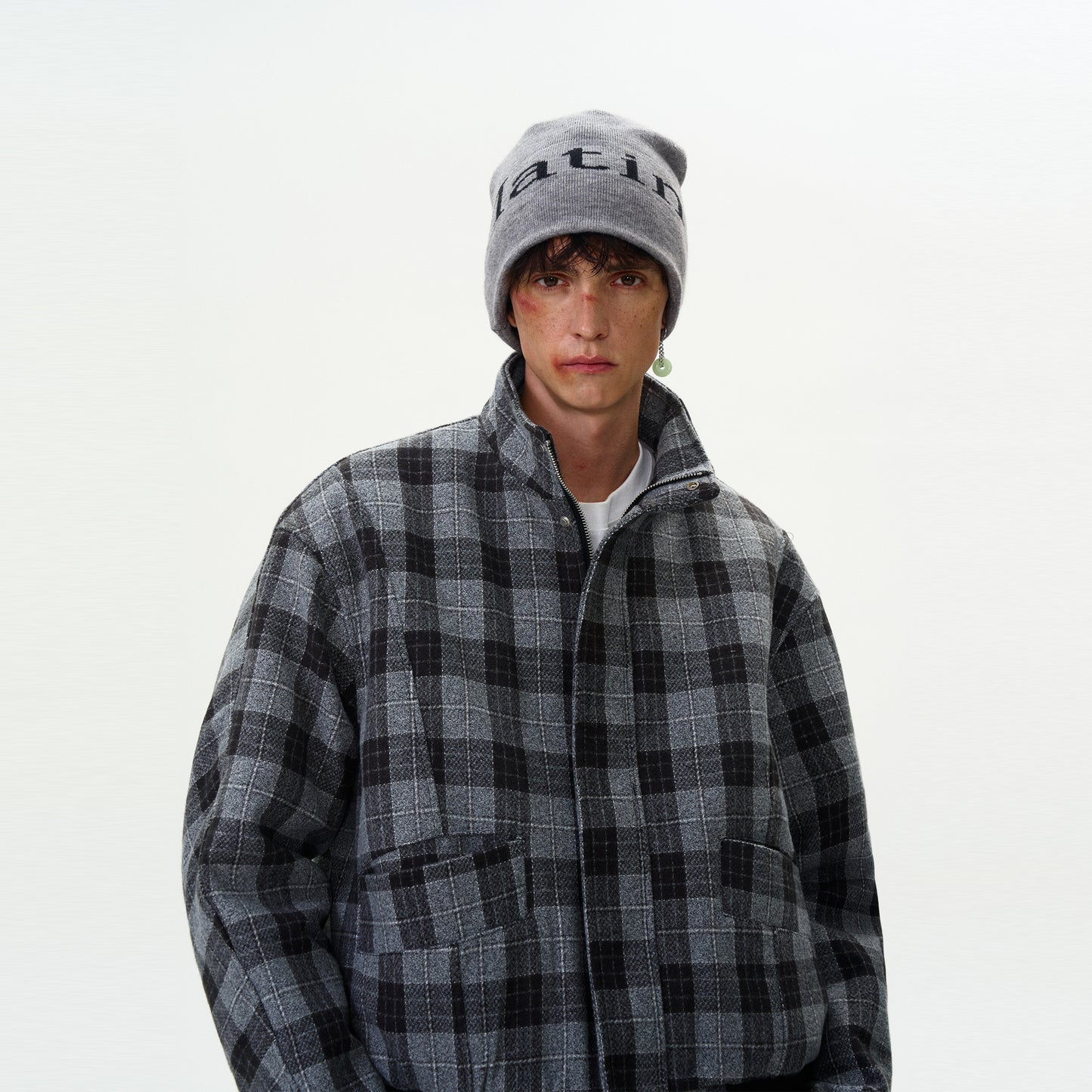 MADWITCH STAND COLLAR PADDED JACKET #RW136