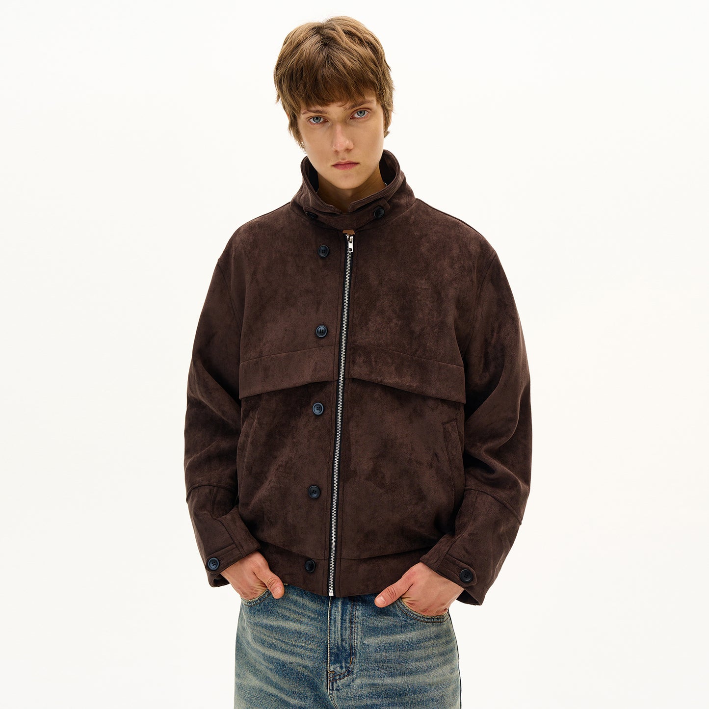 MADWITCH BUTTON-UP SAFARI JACKET #AK022