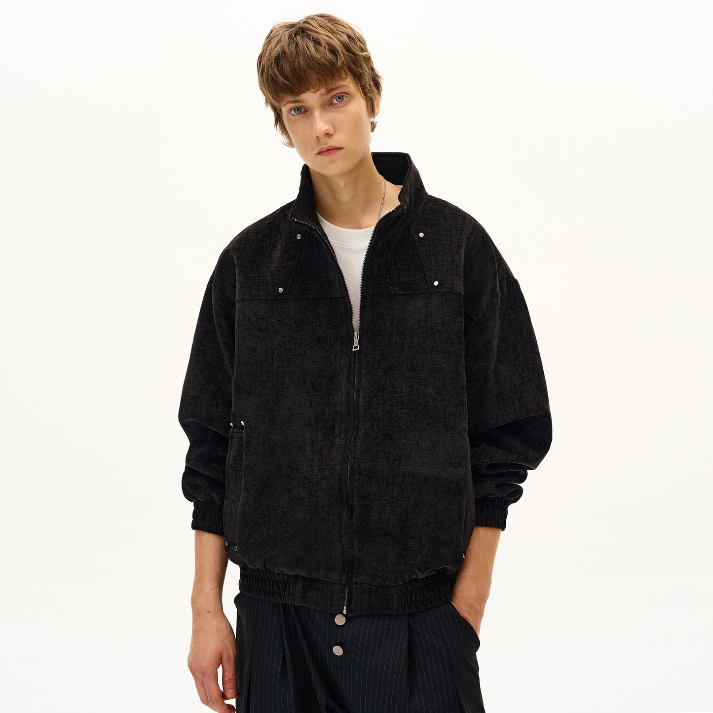 MADWITCH CASUAL VERSATILE CROP JACKET #R9867