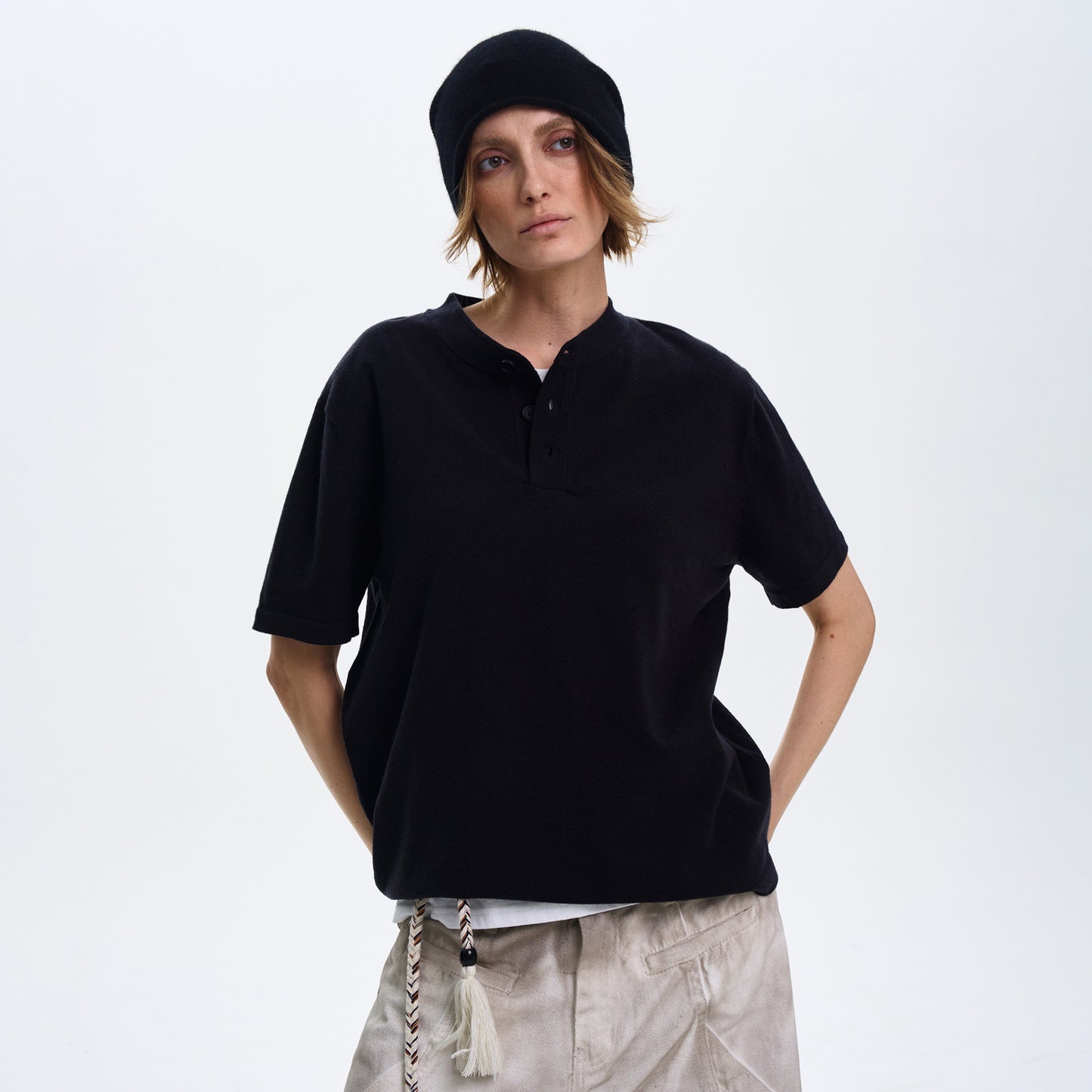 MADWITCH KNITTED SHORT SLEEVE #240271